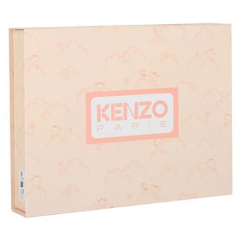 Younger Girls Pink Tiger Logo Trousers Set