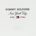 Girls White Logo Long Sleeve Top, 1, hi-res