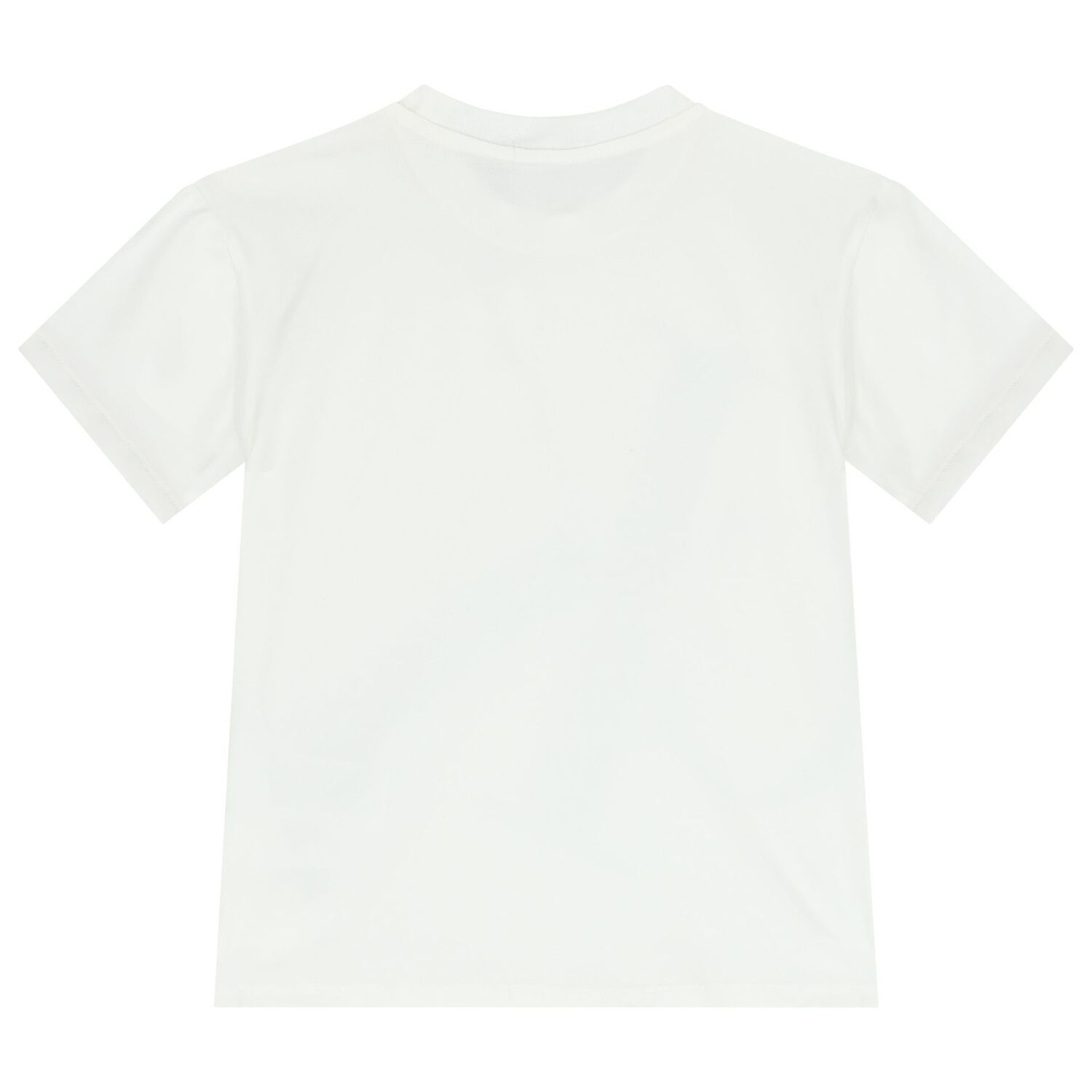 Boys White Logo T-Shirt, 1, hi-res