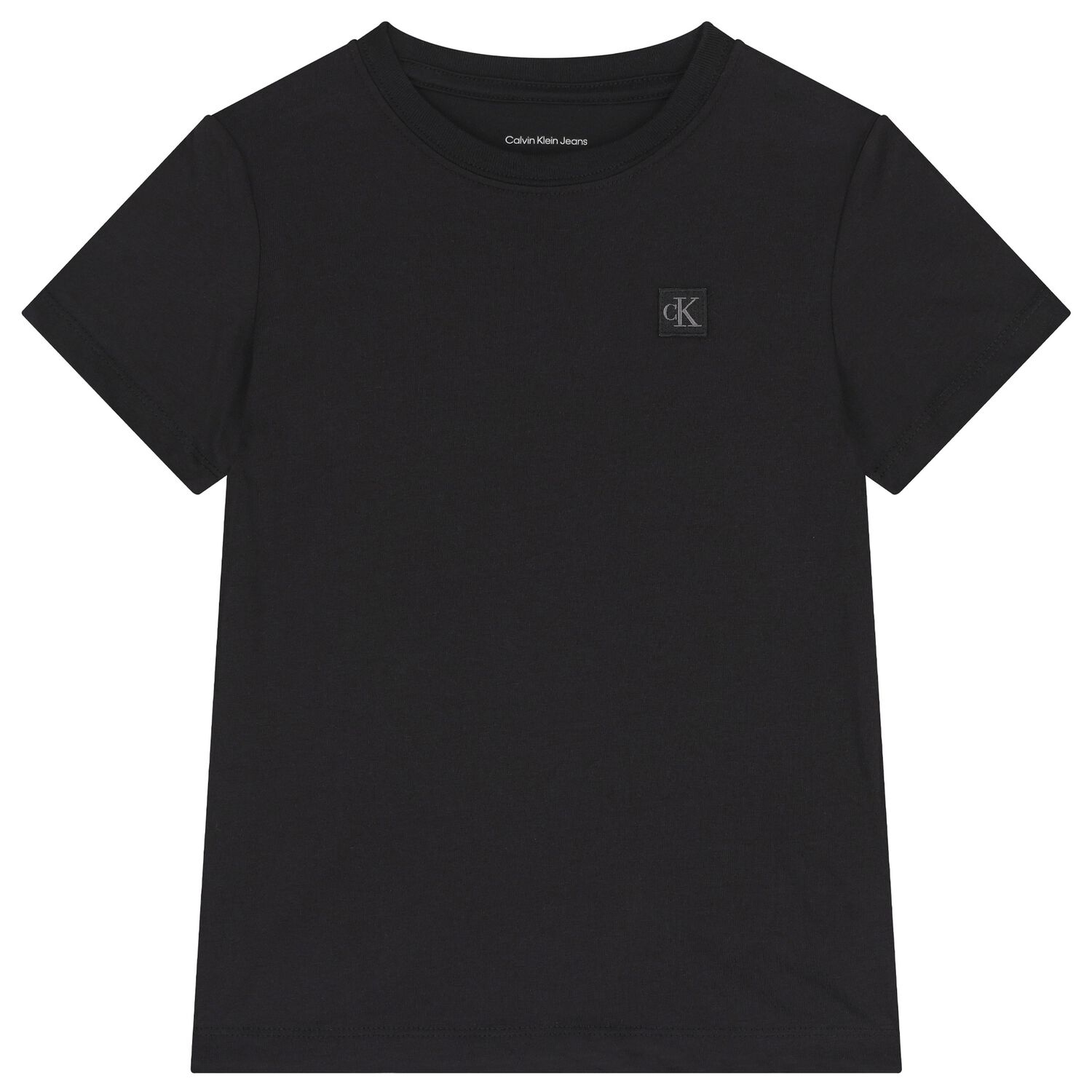 تي شيرت أسود بشعار للأولاد, 2, hi-res