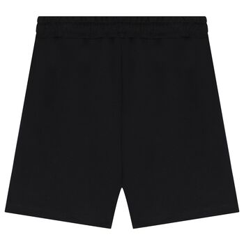 Boys Black Logo Shorts