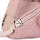 حقيبة ظهر بالشعار باللون الوردي للبنات, 2, hi-res