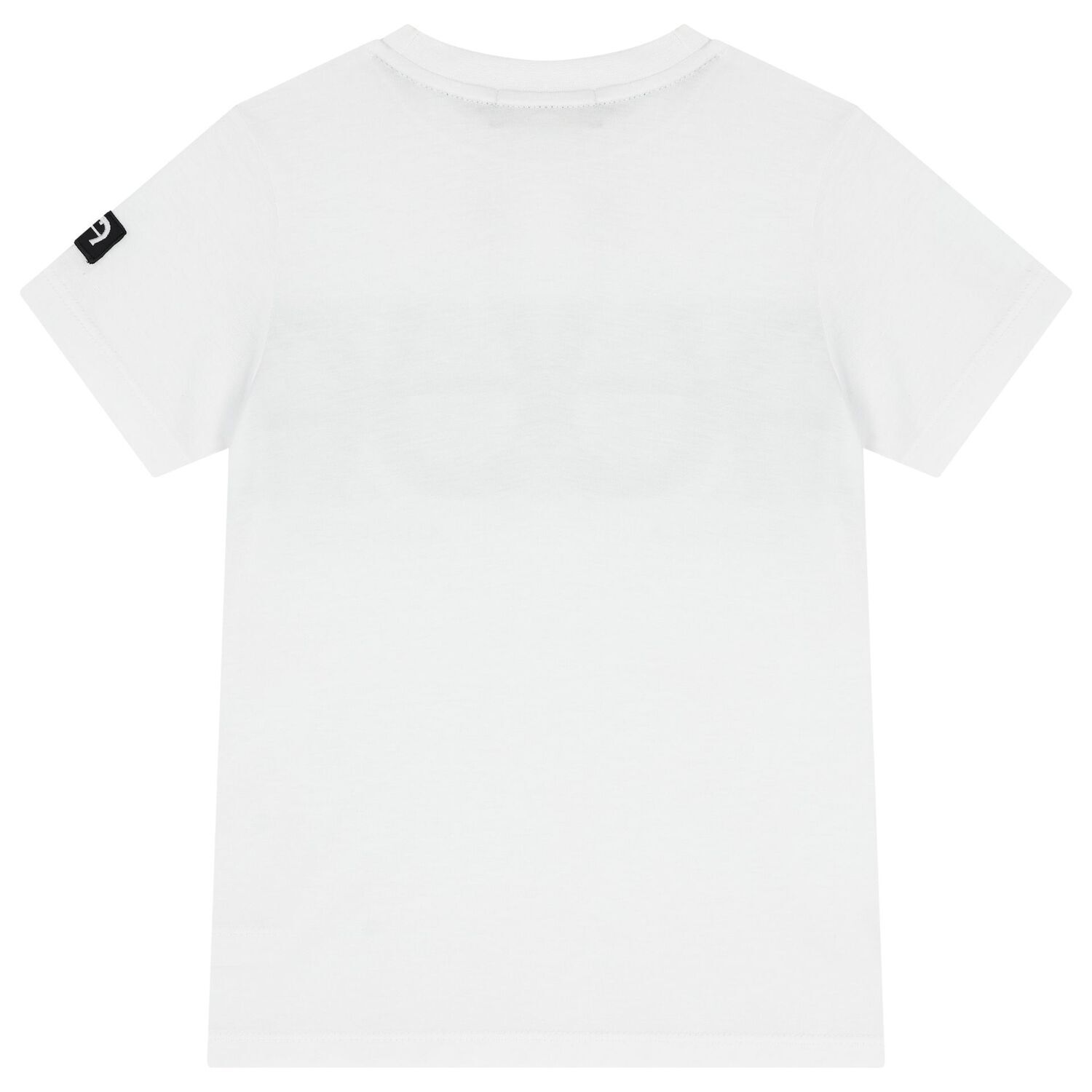 Boys White Logo T-Shirt, 1, hi-res image number null