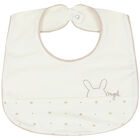 Ivory Bunny Baby Bibs (2 Pack), 1, hi-res