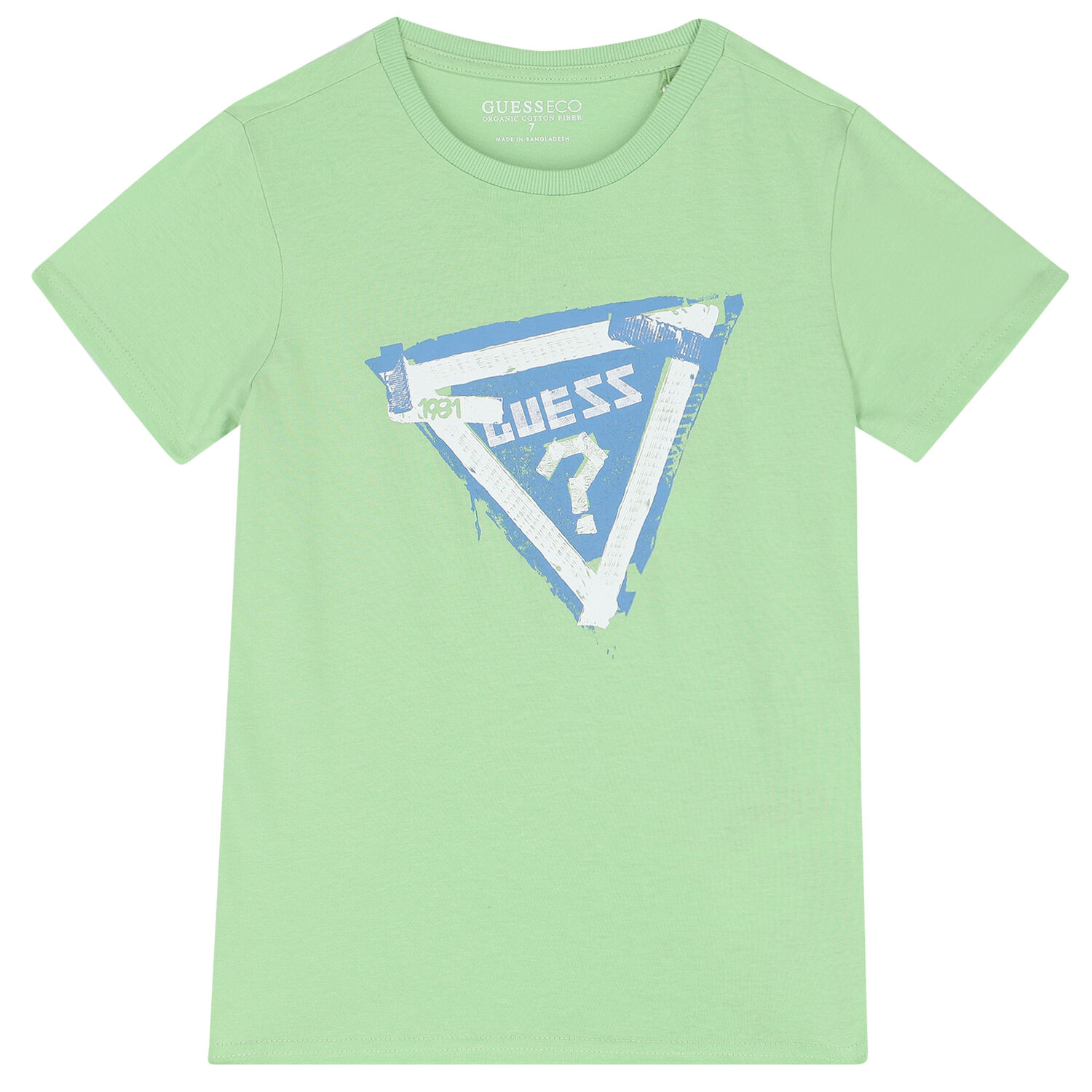 Boys Green Logo T-Shirt, 1, hi-res