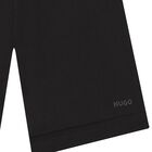 شورت بشعار أسود للأولاد, 1, hi-res