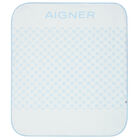 بطانية بالشعار باللون الأبيض والأزرق, 3, hi-res