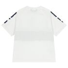 Boys White & Green Shorts Set , 1, hi-res