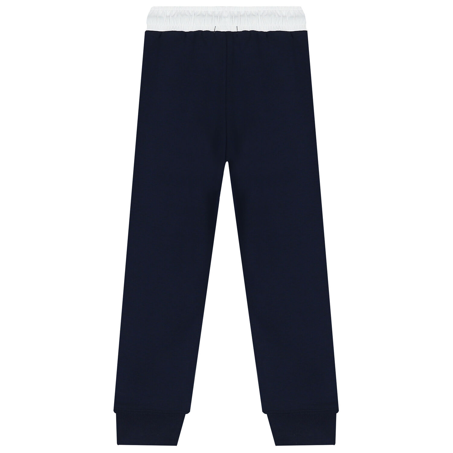 Boys Navy, White & Khaki Logo Joggers, 1, hi-res