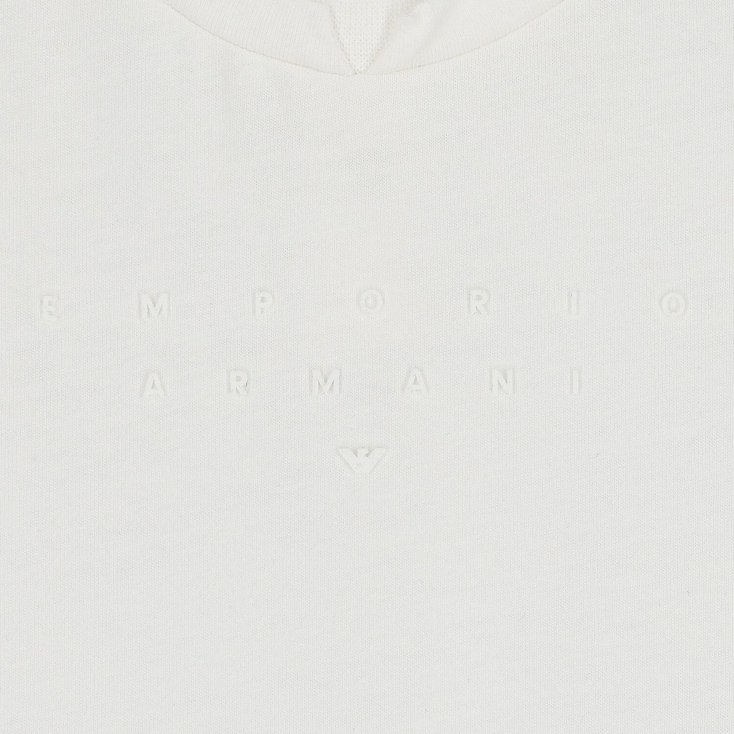 Baby Boys White & Navy Blue Logo Shorts Set, 1, hi-res