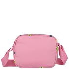 Girls Pink Trolls Logo Handbag, 1, hi-res