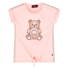 Girls Pink Logo T-Shirt, 2, hi-res
