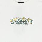 Boys White Logo T-Shirt, 1, hi-res