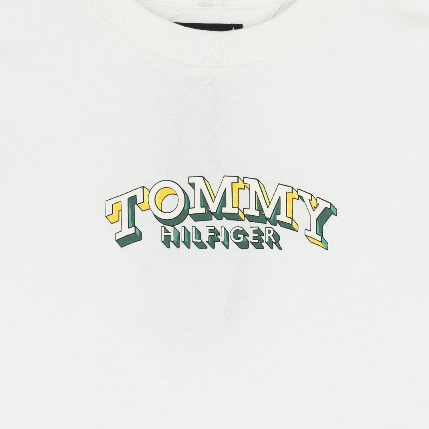 Boys White Logo T-Shirt, 1, hi-res