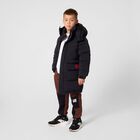Boys Brown & Black Logo Joggers, 2, hi-res