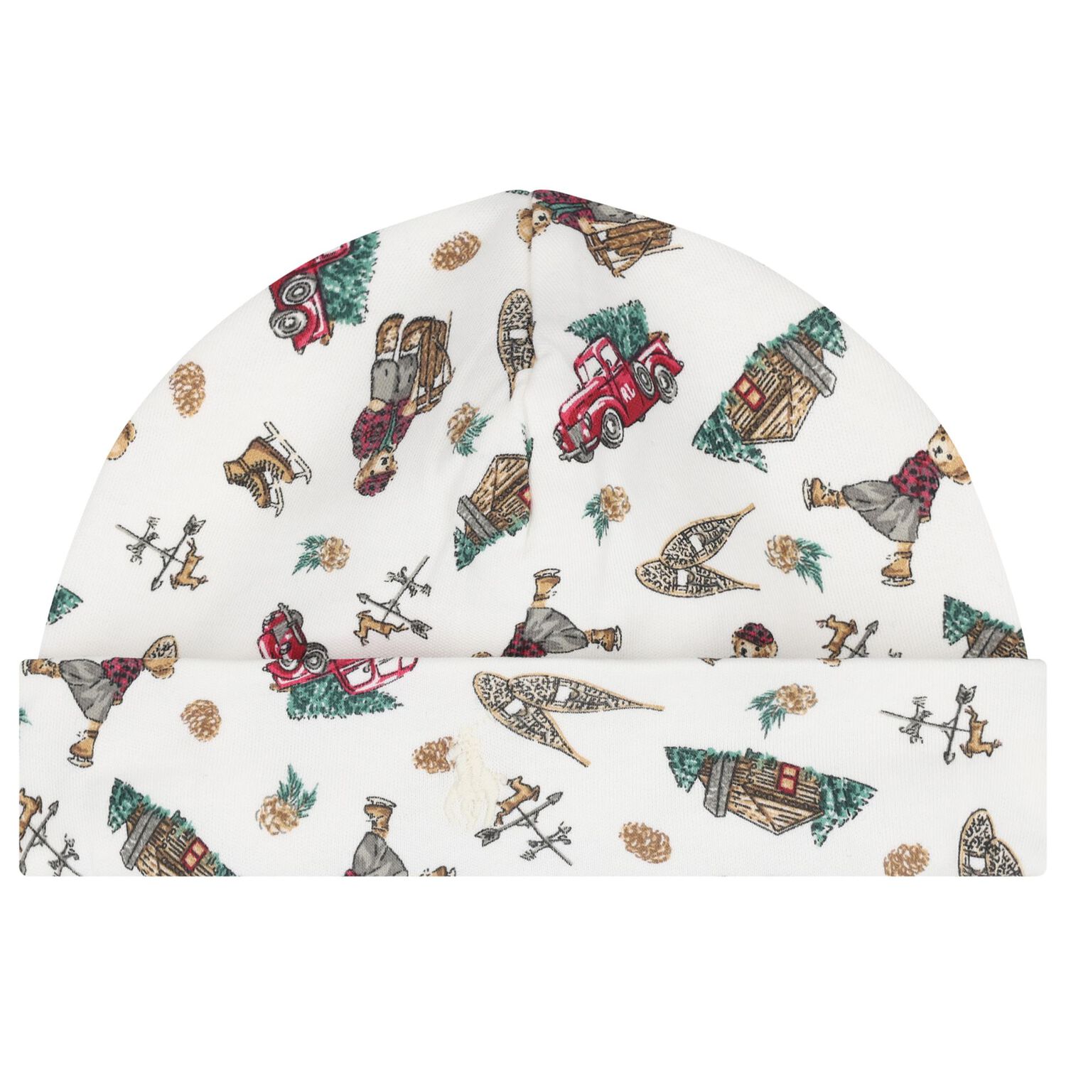 مجموعة هدايا بيبي جرو بولو بير باللون العاجي, 1, hi-res