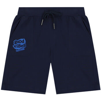 Boys Navy Blue Shorts