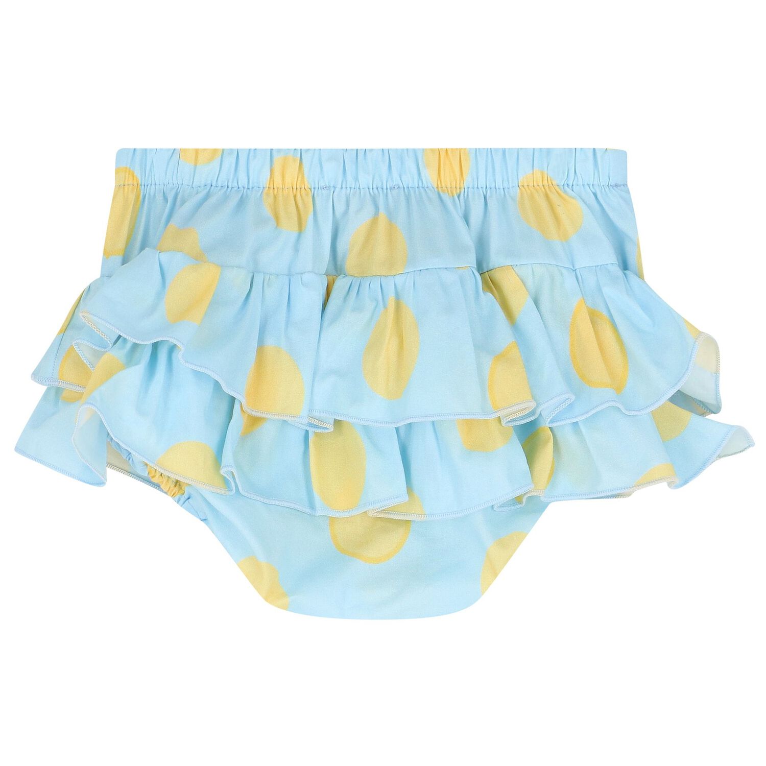 طقم فستان بنات بالزهور باللون الأزرق, 1, hi-res