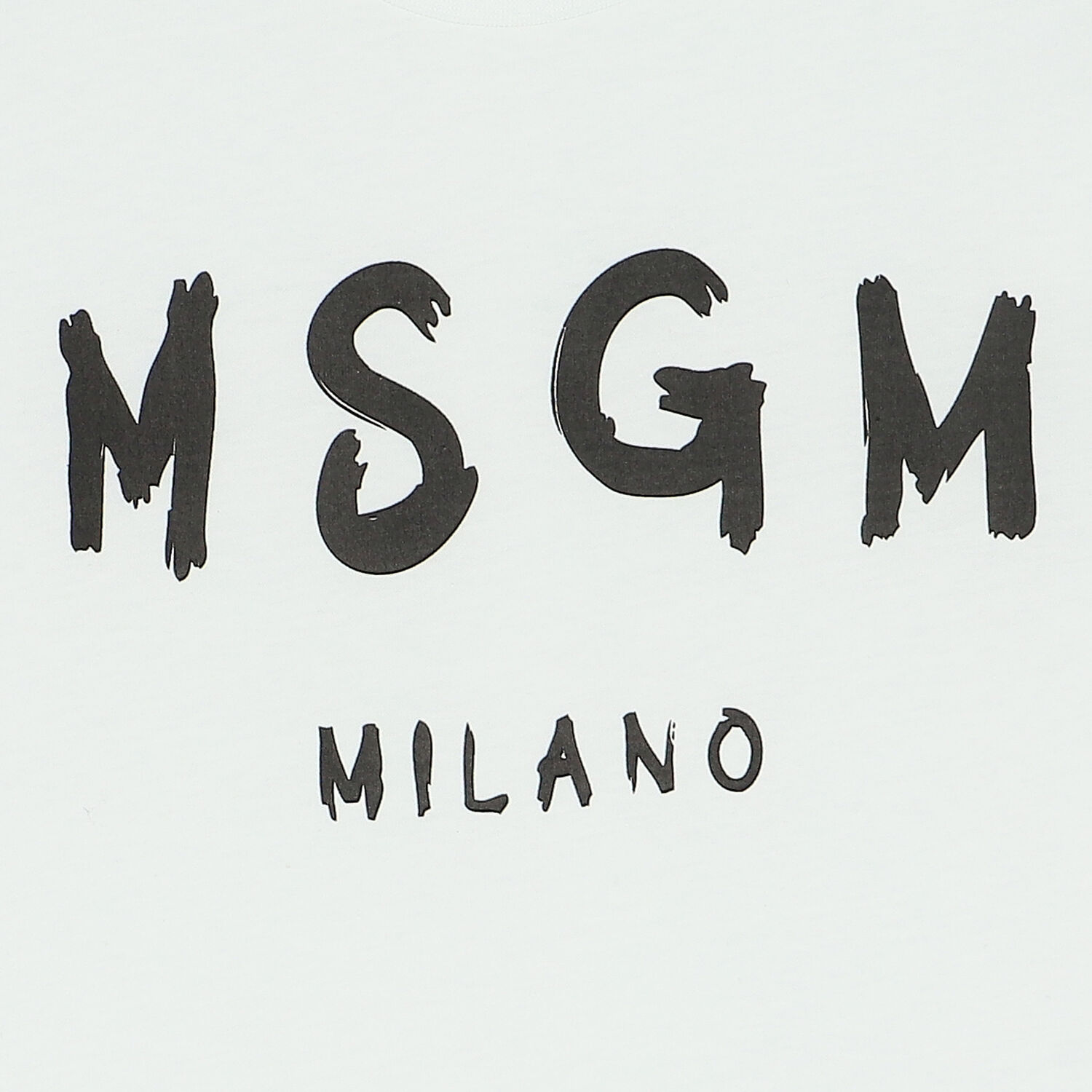 تيشيرت بالشعار باللون الابيض والاسود, 6, hi-res