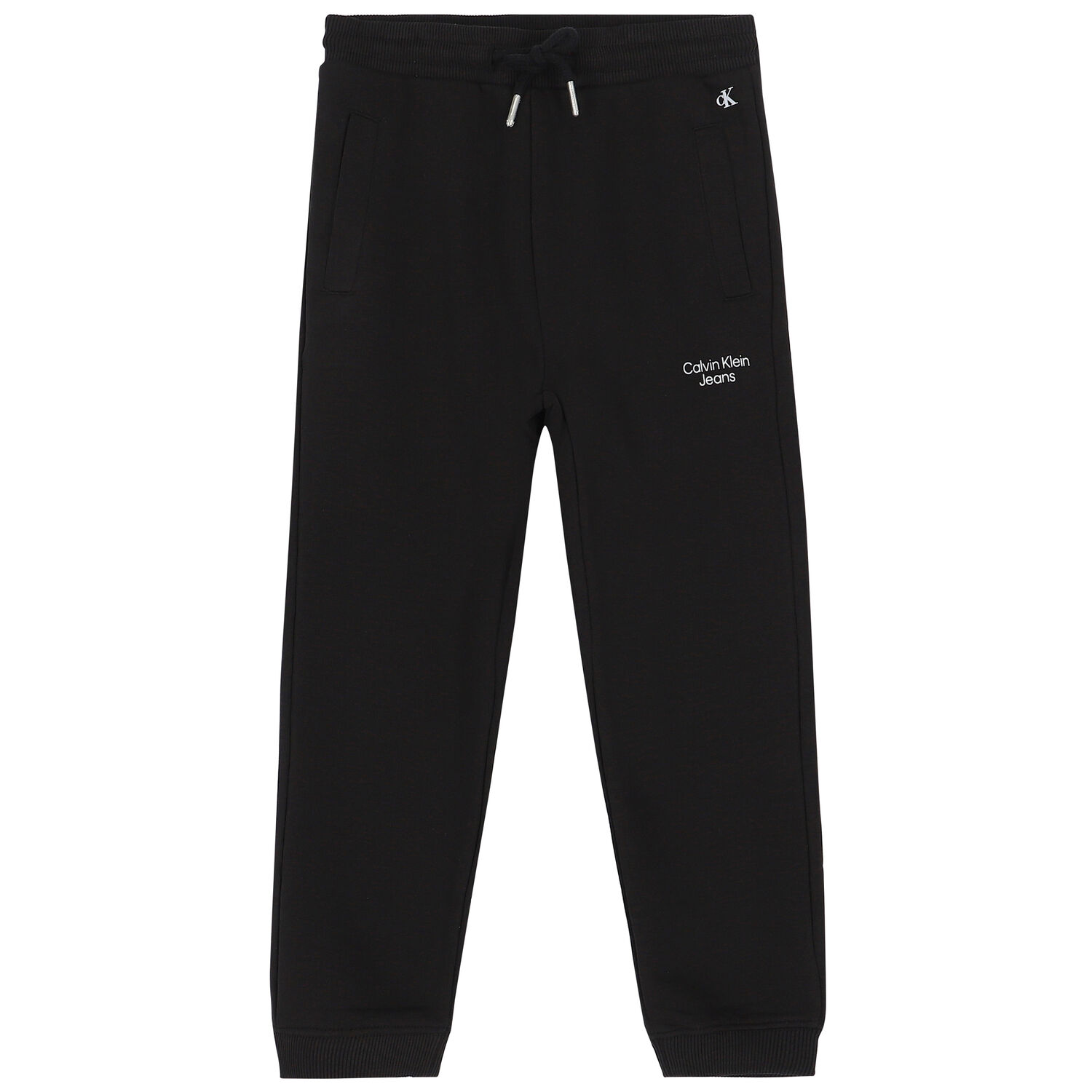 Boys Black Logo Tracksuit, 1, hi-res