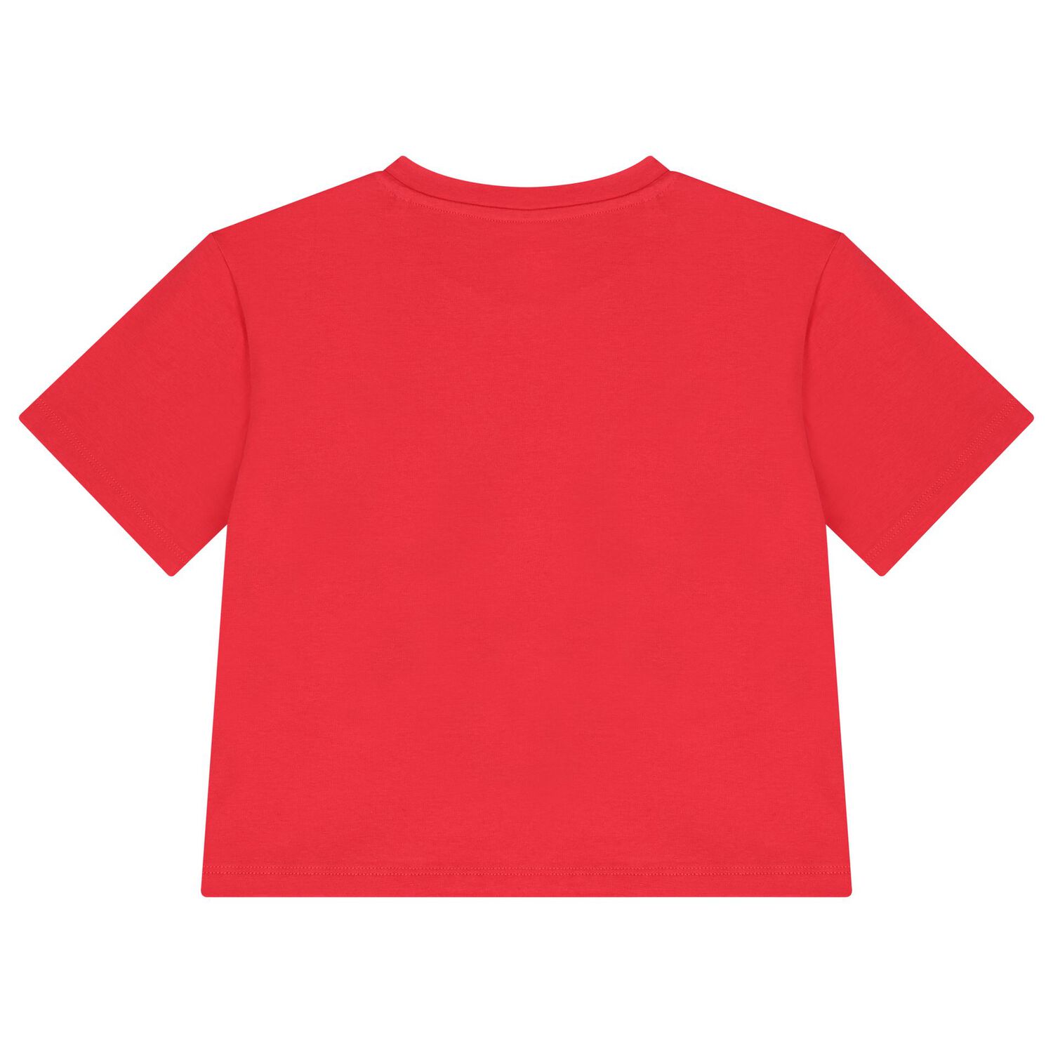 Girls Red Logo T-Shirt, 2, hi-res