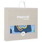 Baby Boys Blue Hooded Beach Towel, 1, hi-res