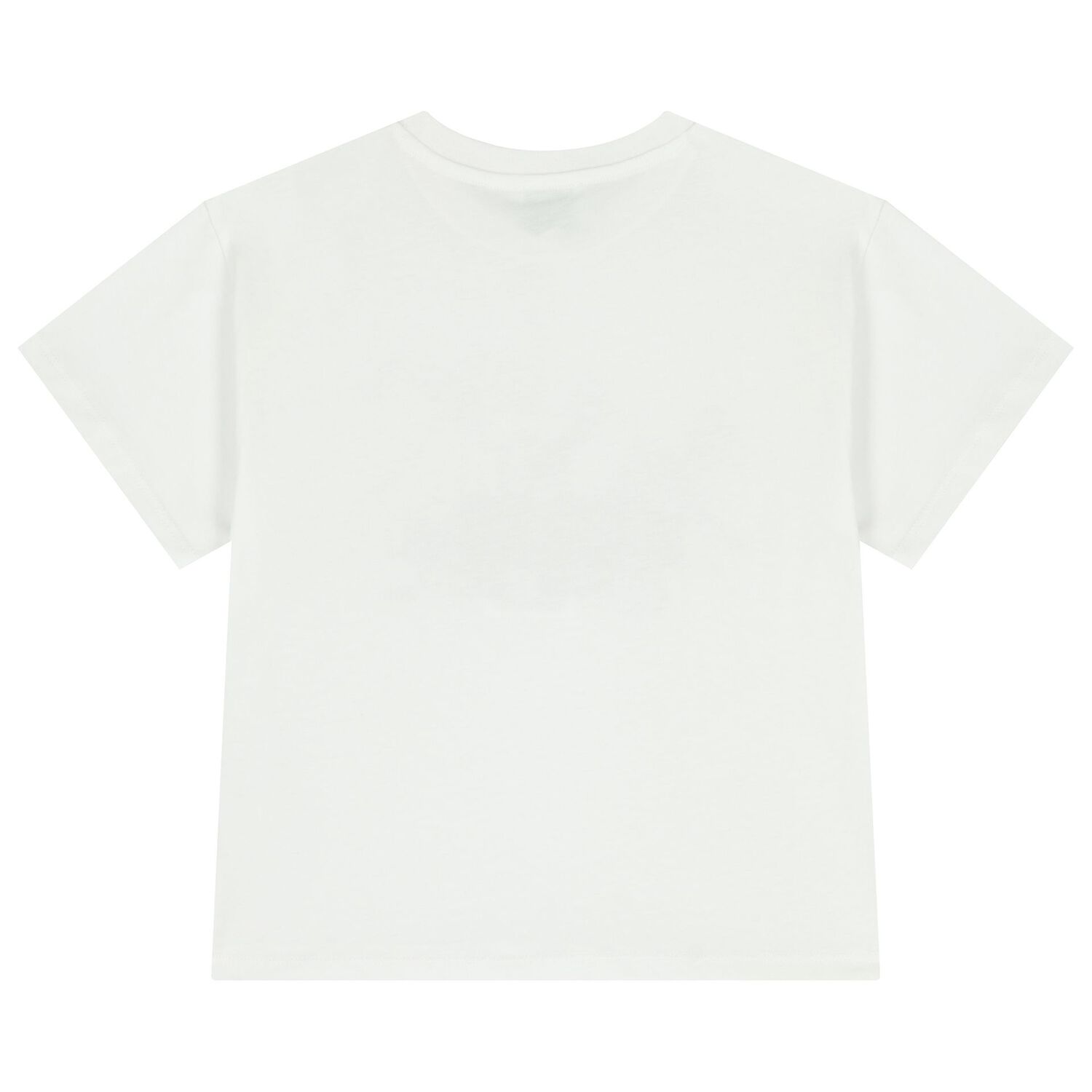 Boys White Logo Safari T-Shirt, 1, hi-res