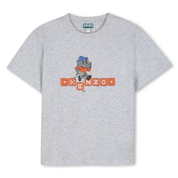 Grey Elephant Logo T-Shirt