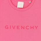 Girls Pink Logo Dress, 2, hi-res