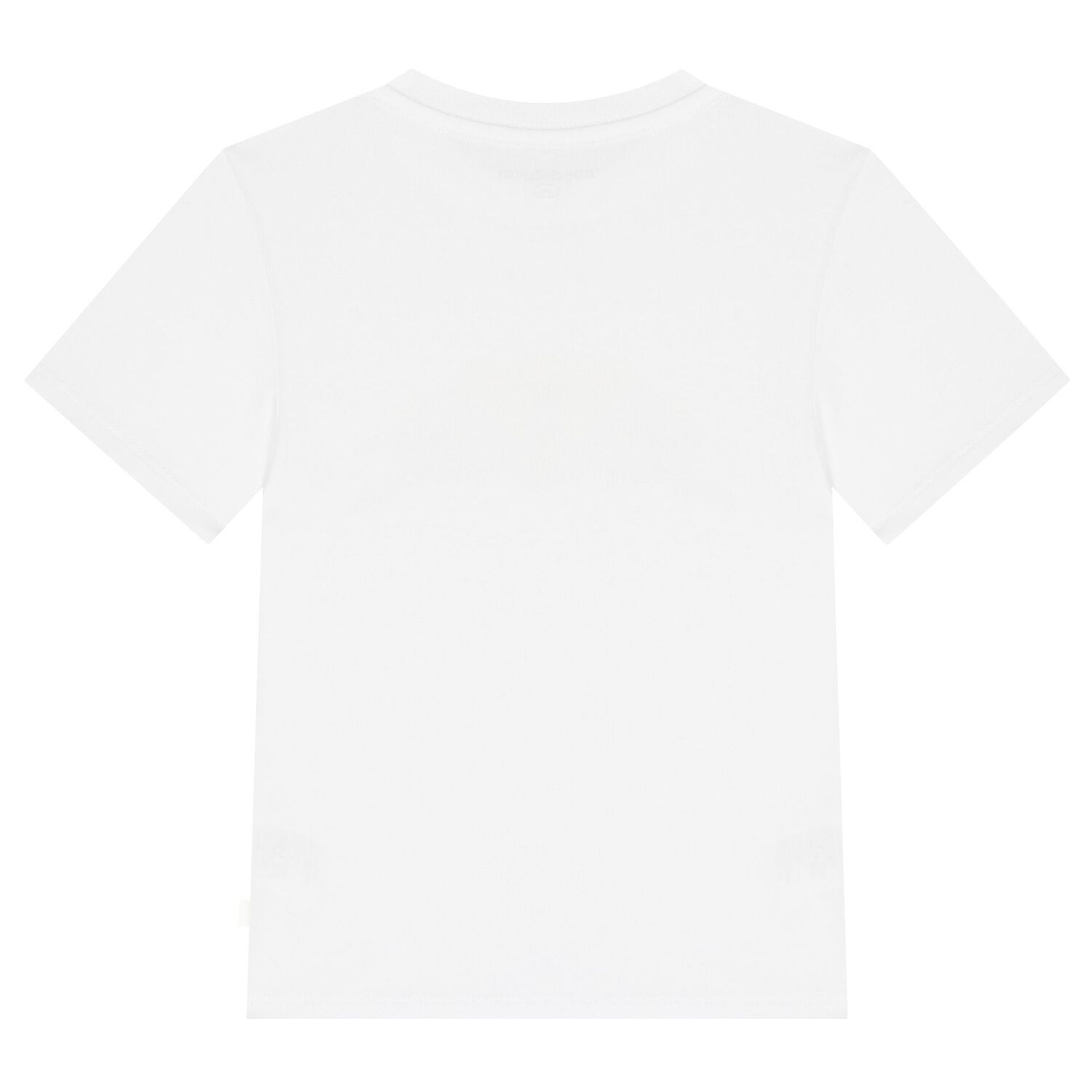 Boys White Logo T-Shirt, 1, hi-res image number null