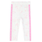 طقم تيشيرت وليغنز باللون الوردي للبنات, 1, hi-res