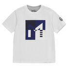 طقم شورت باللون الأبيض والكحلي للأولاد, 1, hi-res