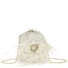 Girls Gold Pearl Handbag, 1, hi-res