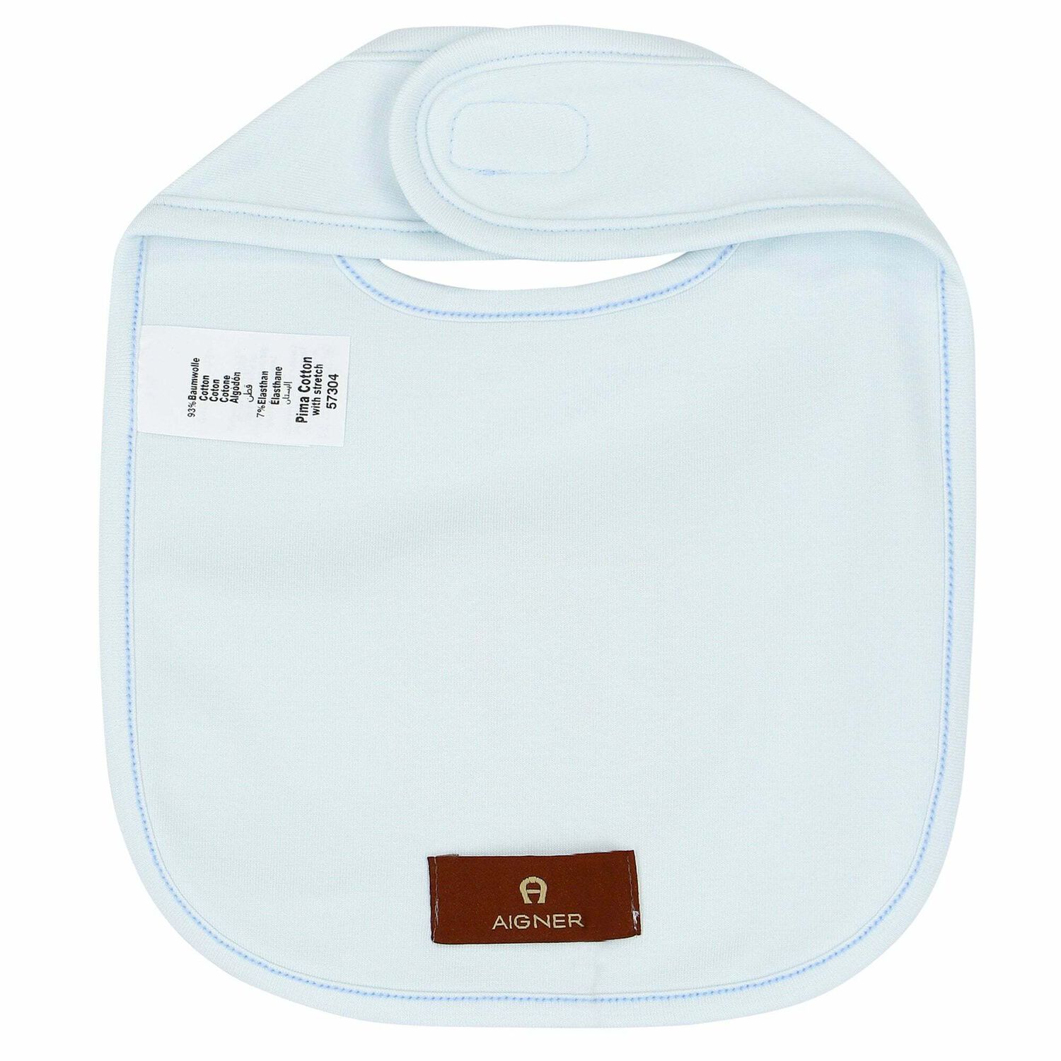 Blue & Gold Logo Baby Bib, 3, hi-res image number null