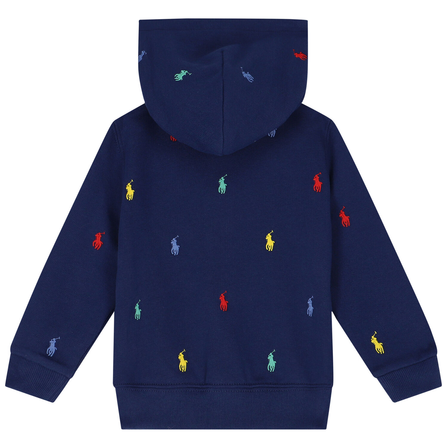 Baby Boys Navy Blue Logo Tracksuit, 1, hi-res