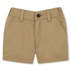 Younger Boys Beige Shorts, 1, hi-res