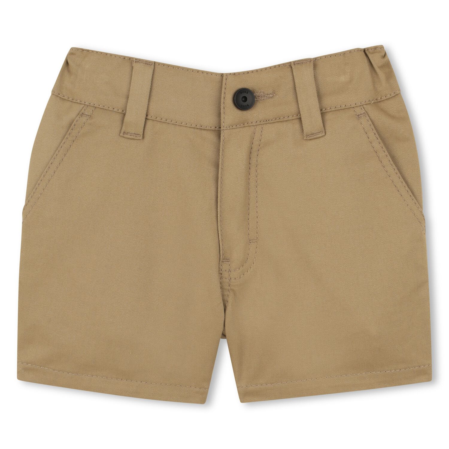 Younger Boys Beige Shorts, 1, hi-res