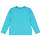 Boys Blue Long Sleeve Top, 1, hi-res