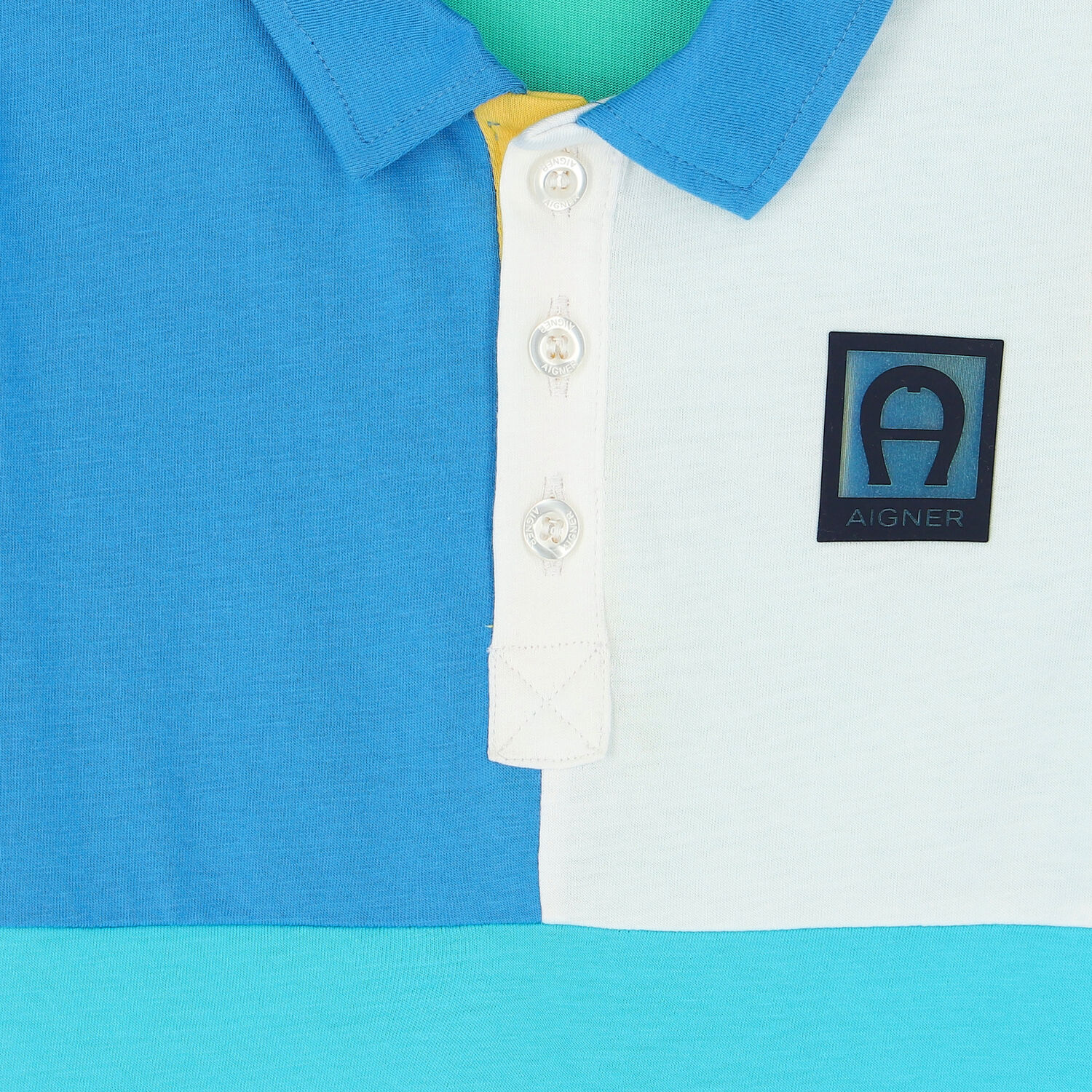 Younger Boys Multi-Colored Logo Polo Shirt, 1, hi-res
