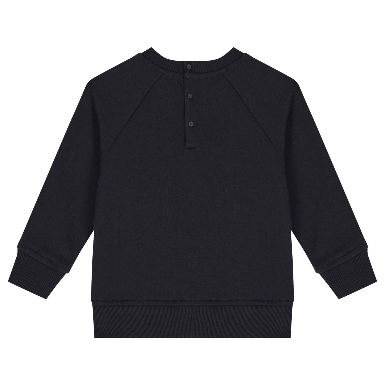 بدلة أولاد رياضية بالشعار باللون الكحلي, 1, hi-res