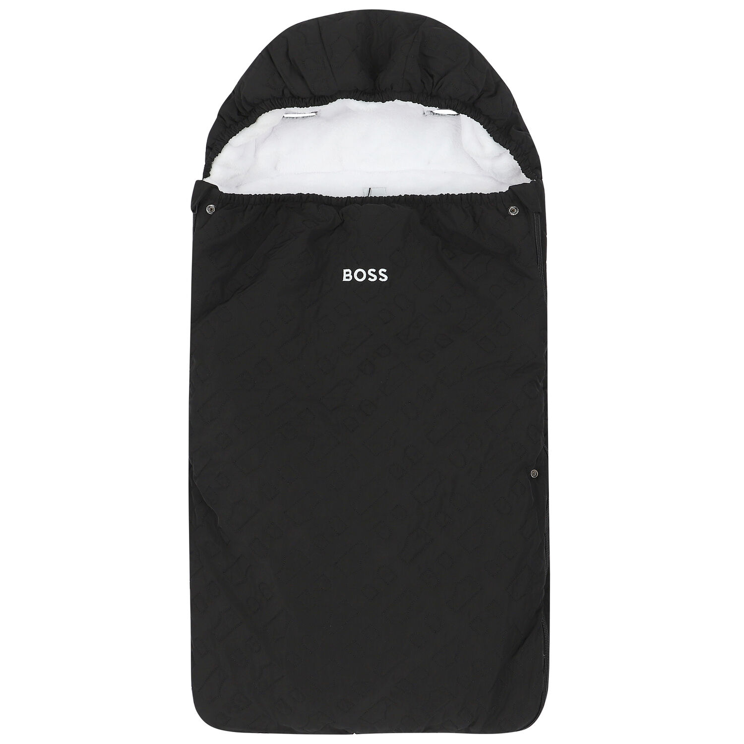 مدس بالشعار باللون الأسود للأولاد, 1, hi-res