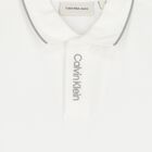 Boys Ivory Logo Polo Shirt, 1, hi-res