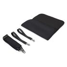 حقيبه تغيير حفاضات بالشعار باللون الاسود , 1, hi-res