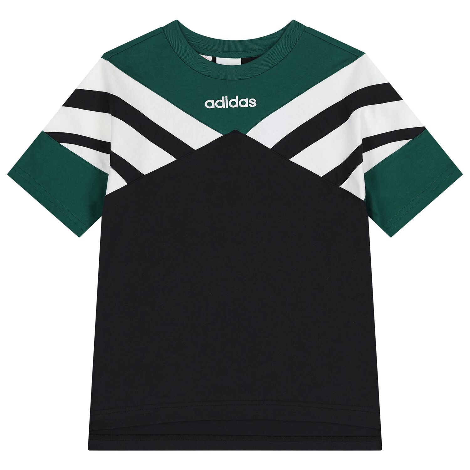 Boys Green & Black Logo T-Shirt, 1, hi-res