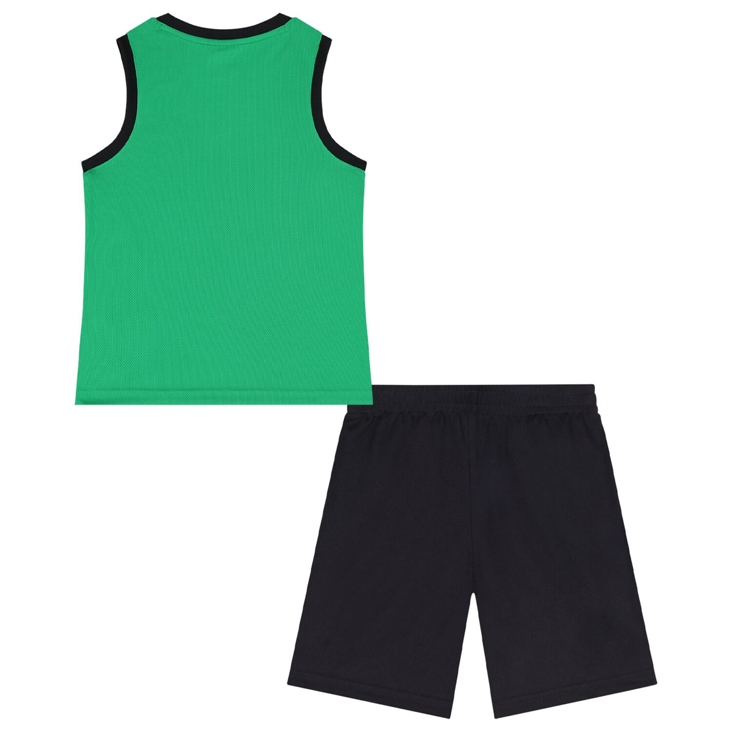 Boys Green & Black Jordan Shorts Set, 3, hi-res