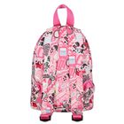 حقيبة ظهر وردية بشعار للفتيات الصغيرات, 2, hi-res