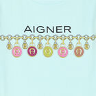 فستان بالشعار باللون الأزرق, 2, hi-res