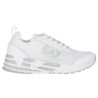 White Logo Trainers, 3, hi-res
