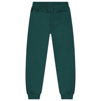 Boys Green Joggers