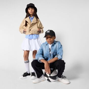 بنطلون رياضى بالشعار باللون الاسود 